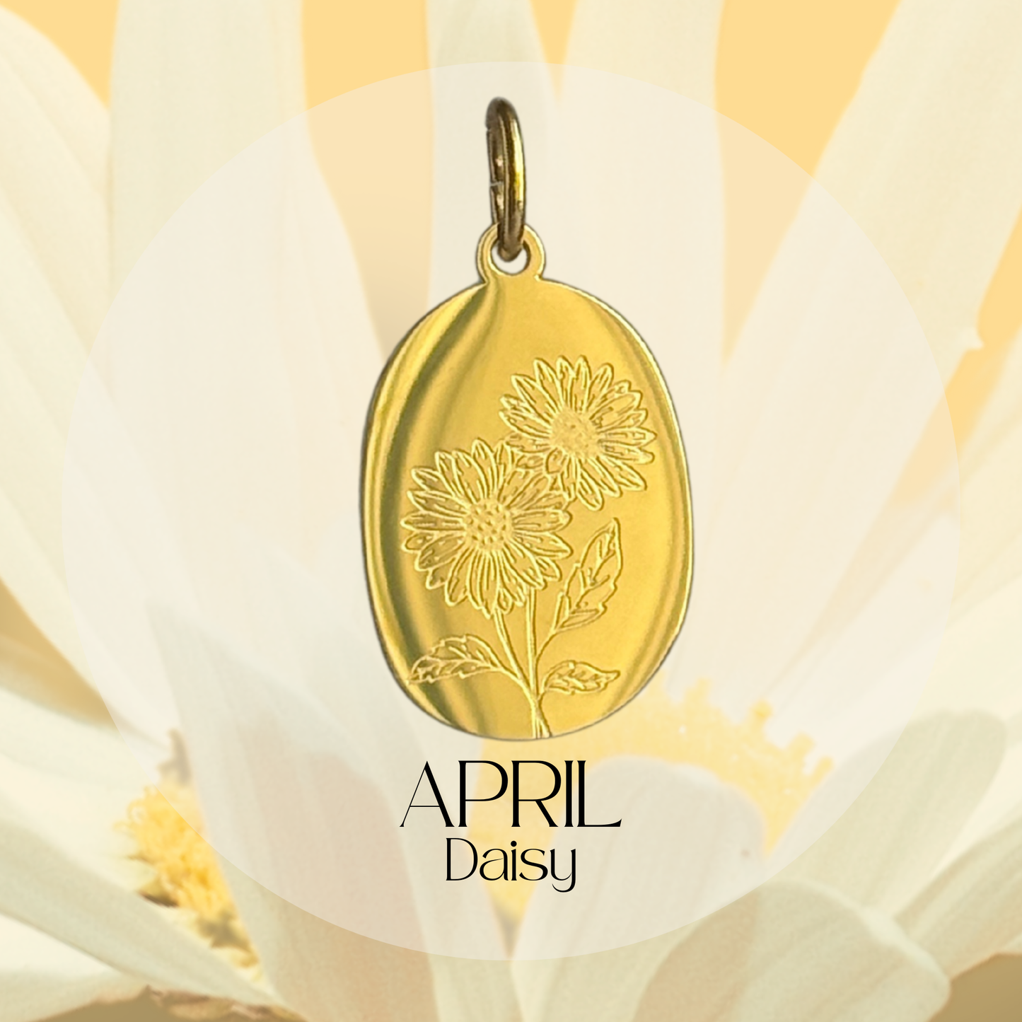 Birthflower Charm - Just the Charm - Layer It Jewelry