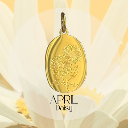 Birthflower Charm - Just the Charm - Layer It Jewelry