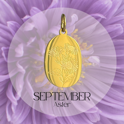 Birthflower Charm - Just the Charm - Layer It Jewelry