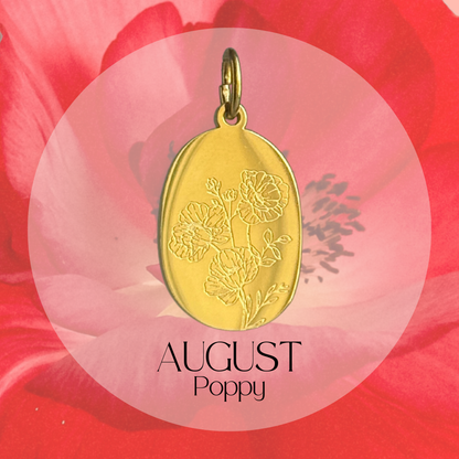 Birthflower Charm - Just the Charm - Layer It Jewelry