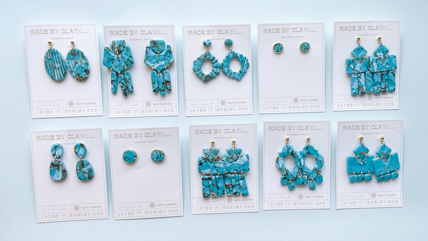 Mystery Handmade Clay Earrings - Layer It Jewelry