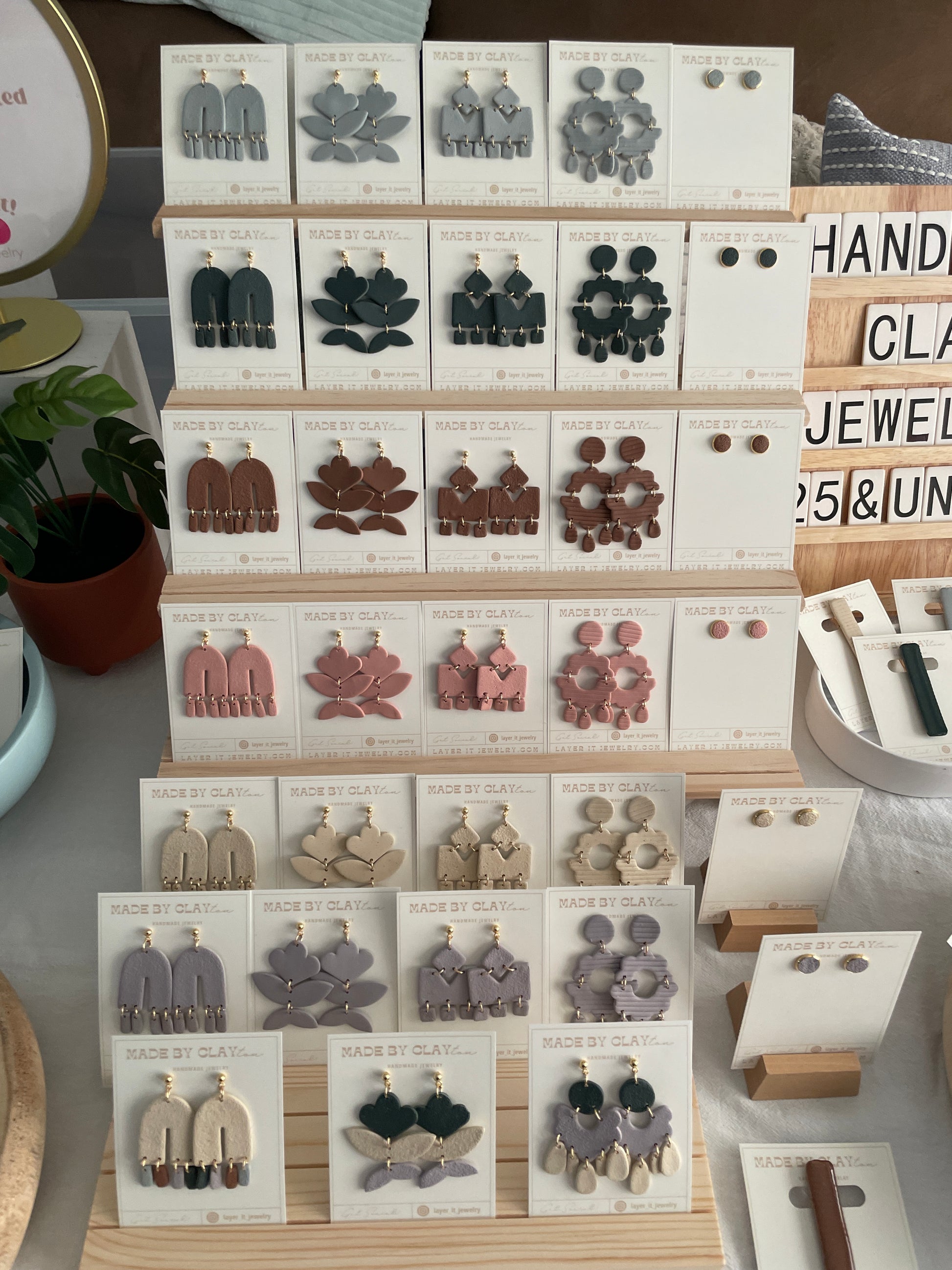 Mystery Handmade Clay Earrings - Layer It Jewelry