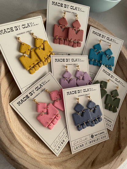 Mystery Handmade Clay Earrings - Layer It Jewelry