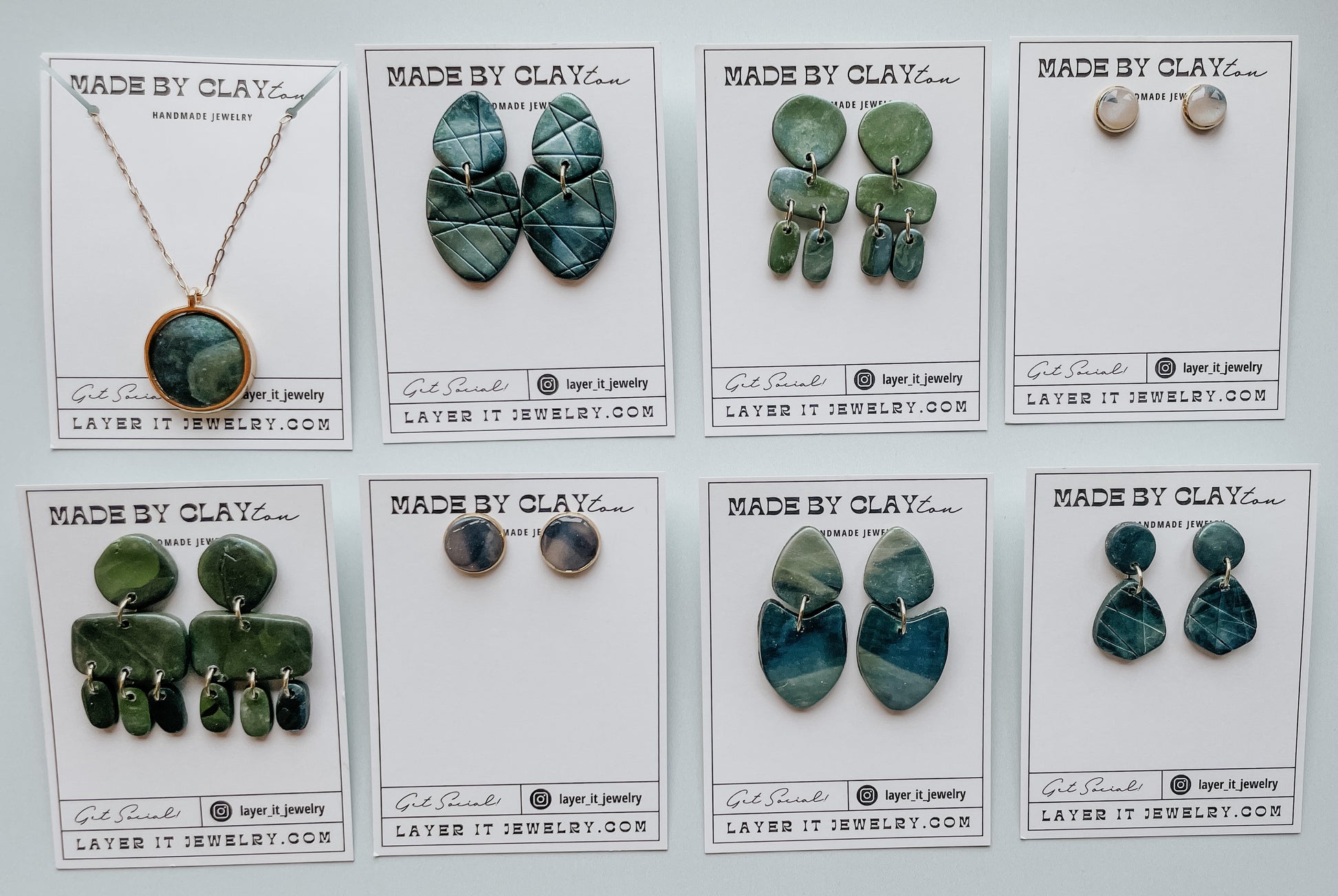 Mystery Handmade Clay Earrings - Layer It Jewelry