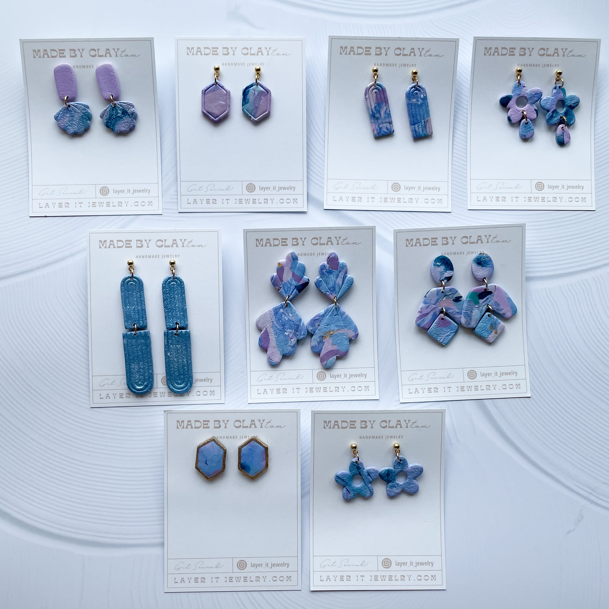 Mystery Handmade Clay Earrings - Layer It Jewelry