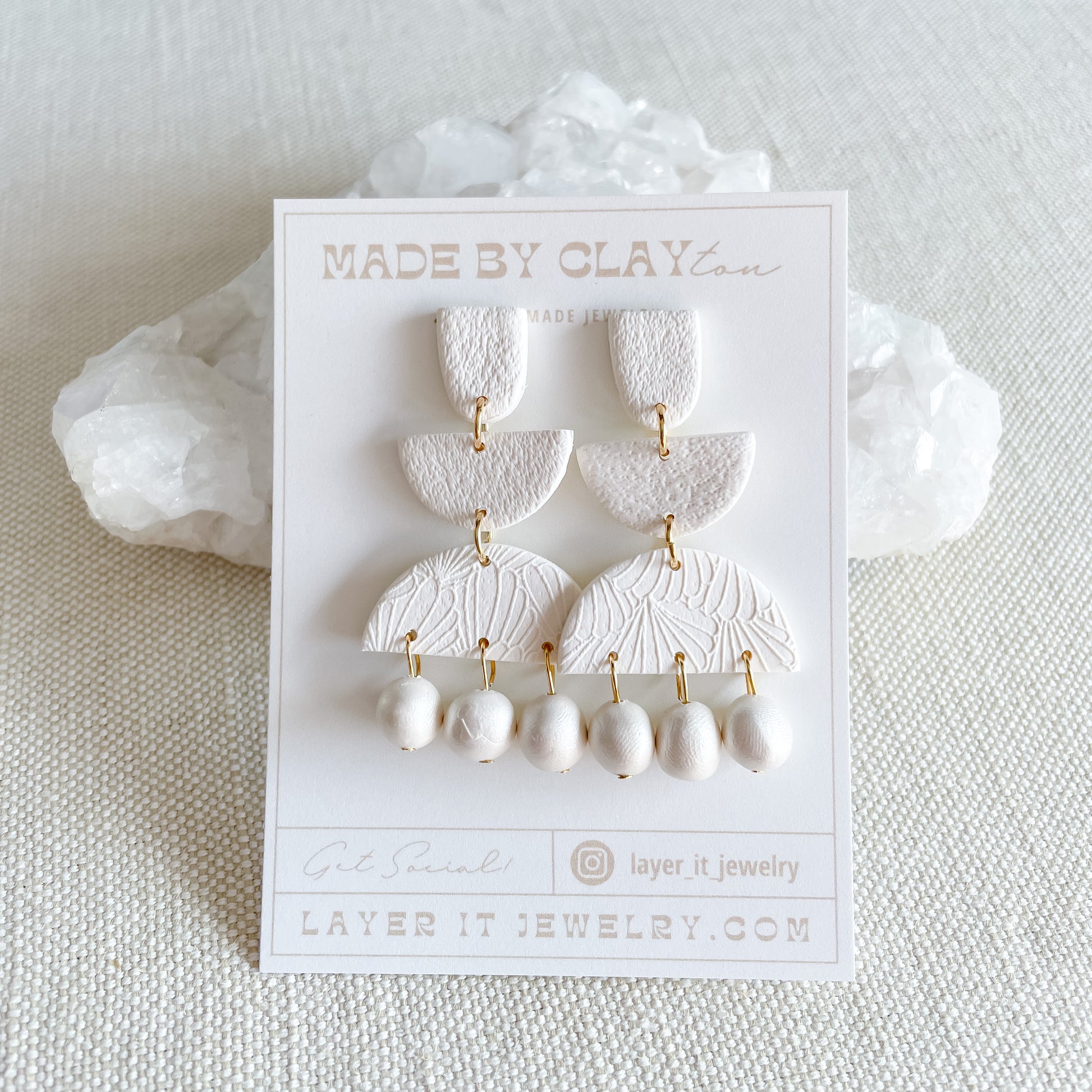 Mystery Handmade Clay Earrings - Layer It Jewelry