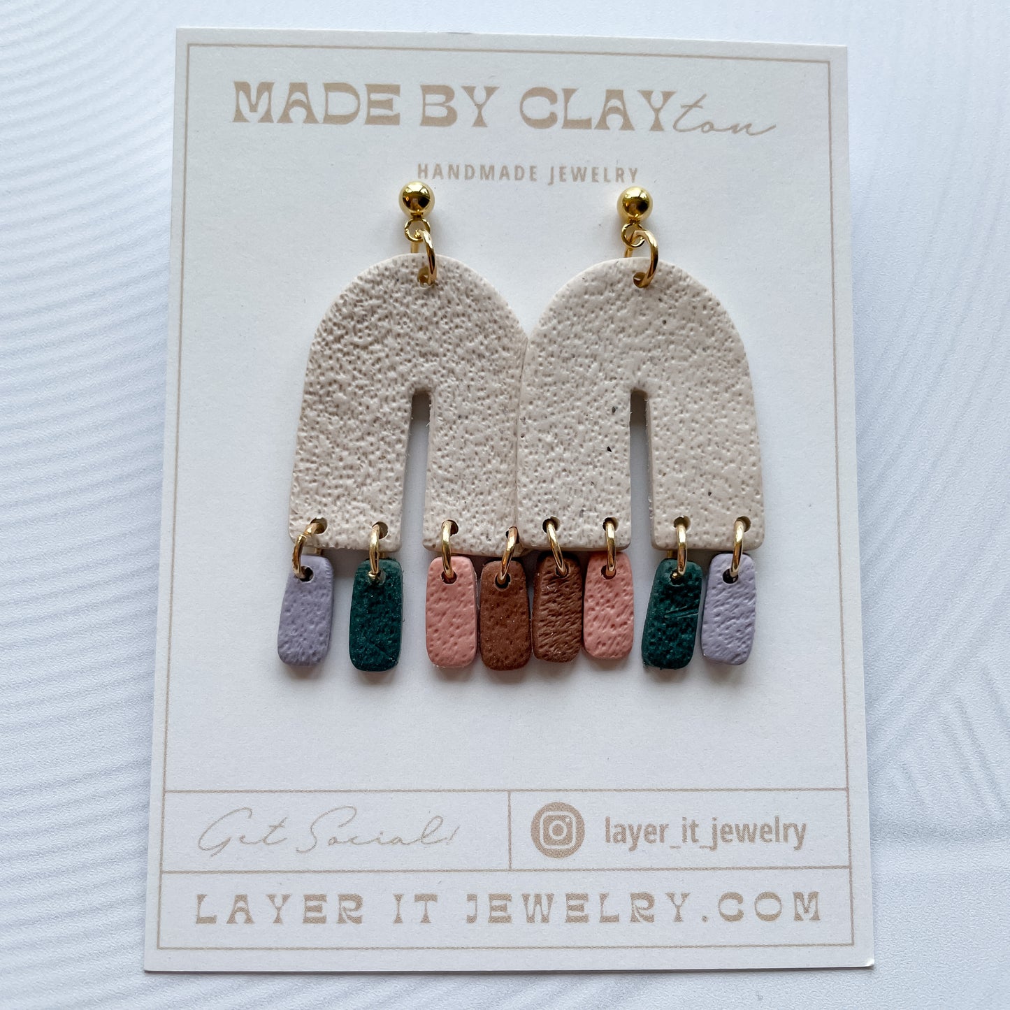 Mystery Handmade Clay Earrings - Layer It Jewelry