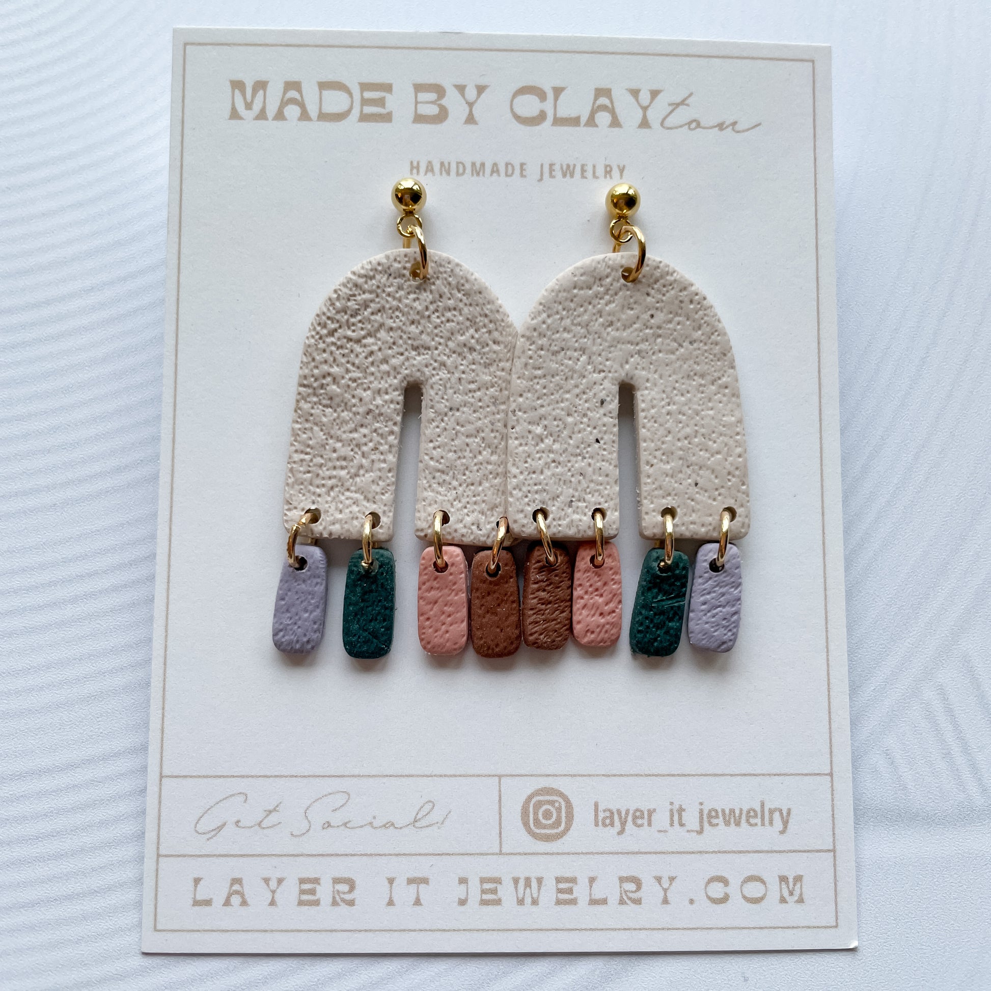 Mystery Handmade Clay Earrings - Layer It Jewelry