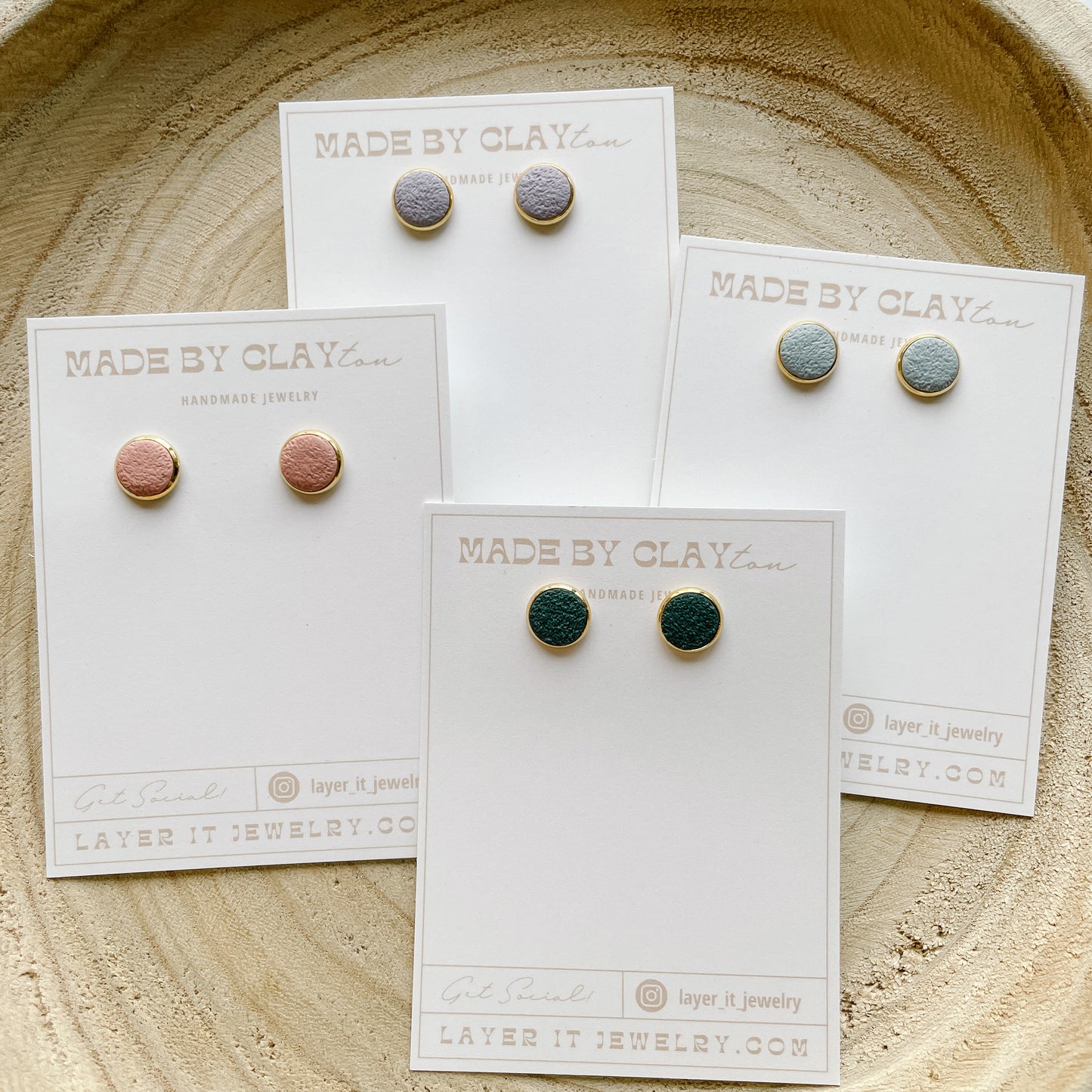 Mystery Handmade Clay Earrings - Layer It Jewelry