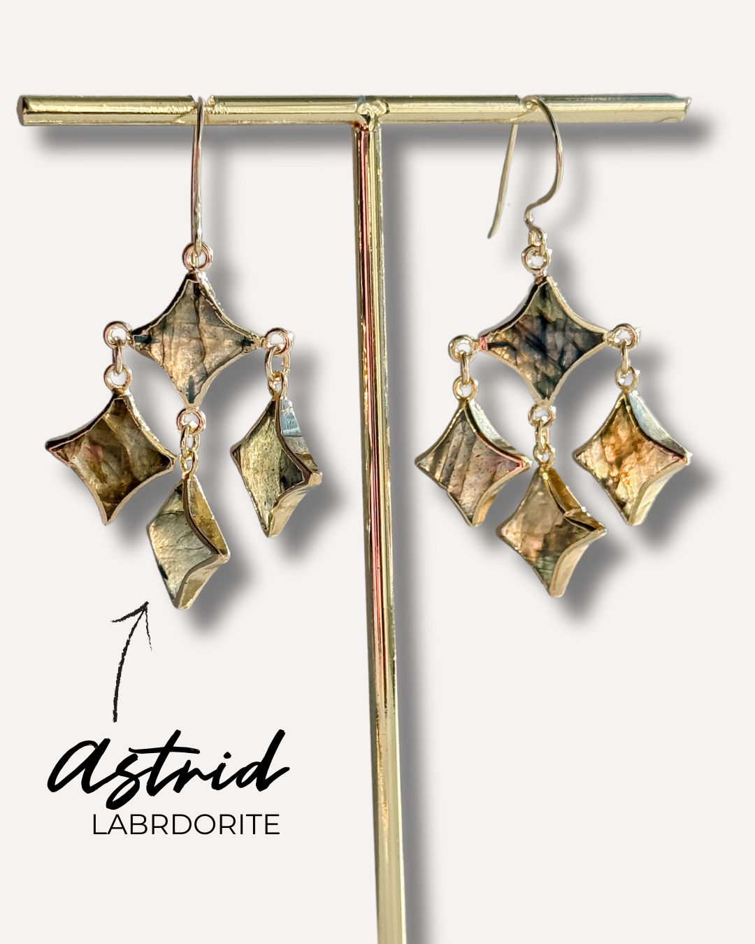 Astrid – Starlight Cluster Earrings - Layer It Jewelry