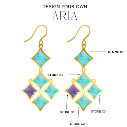 Design Your Own Aria Earrings - Layer It Jewelry