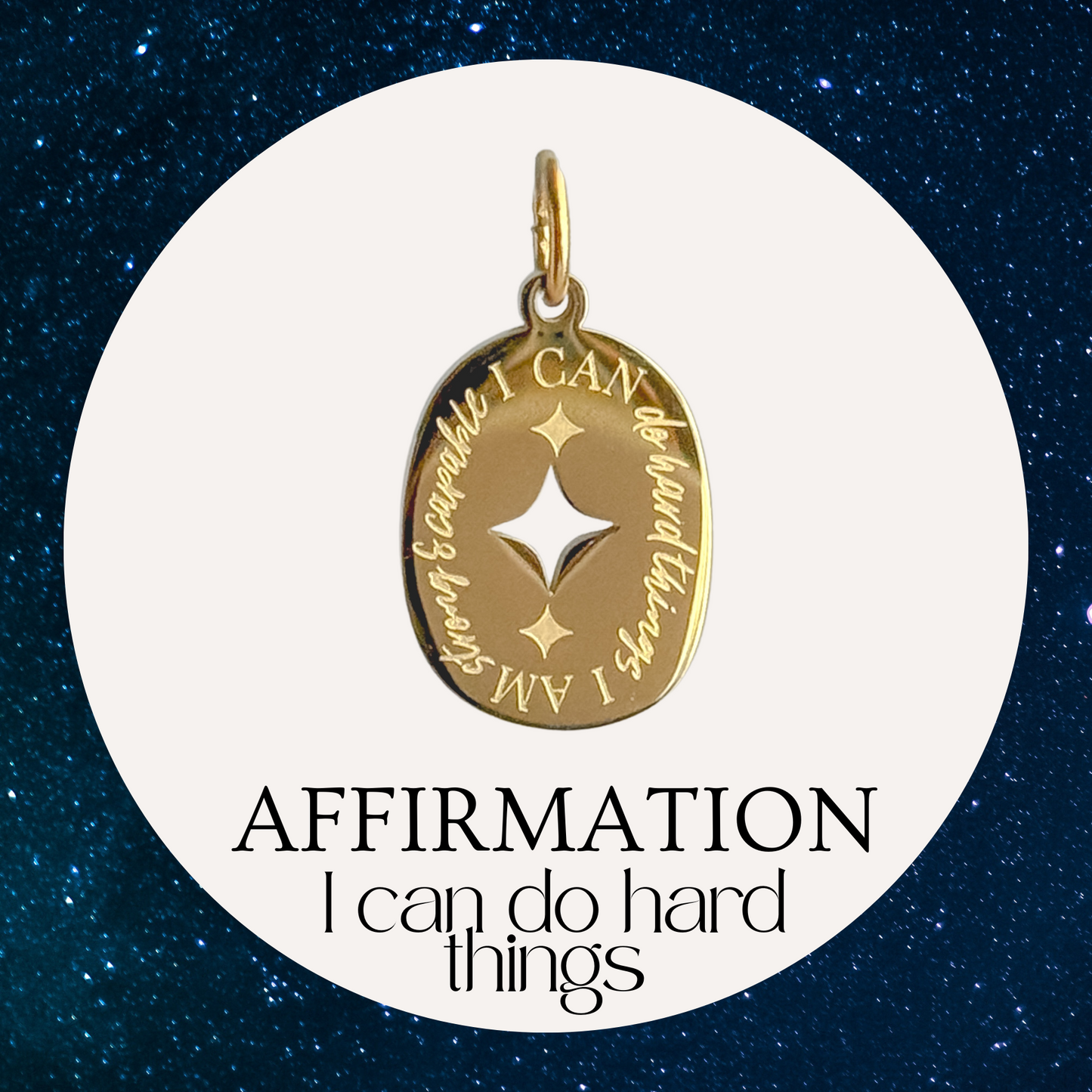 Affirmation Charms - Layer It Jewelry