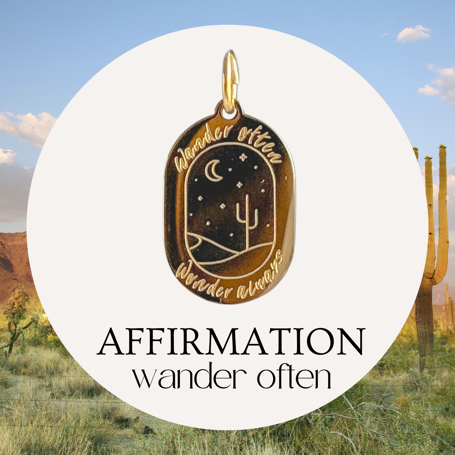 Affirmation Charms - Layer It Jewelry