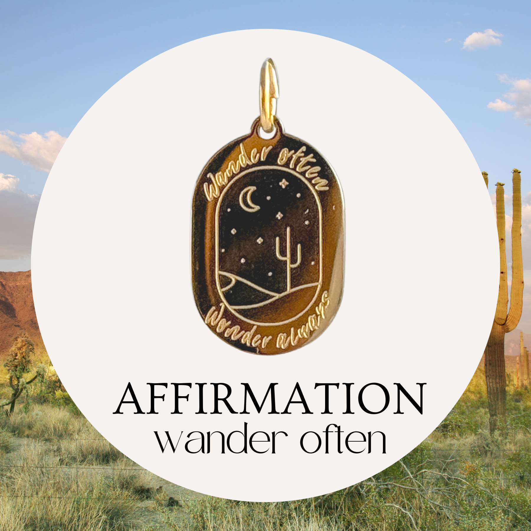 Affirmation Charms - Layer It Jewelry