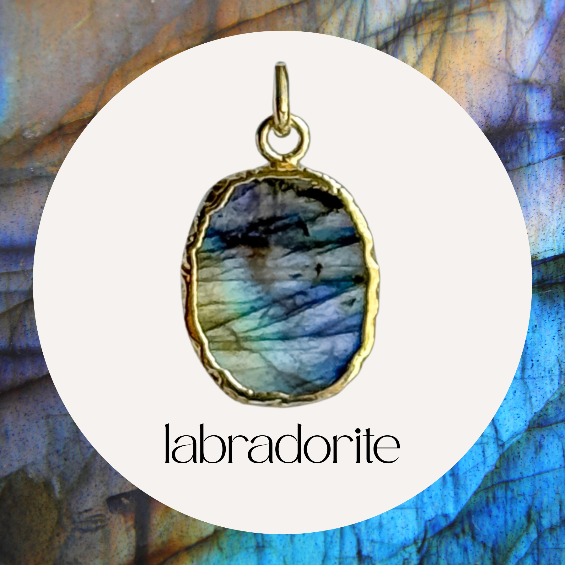 Organic Gemstone Charms - Layer It Jewelry