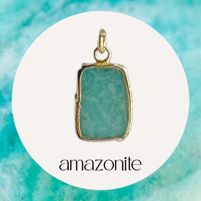 Organic Gemstone Charms - Layer It Jewelry