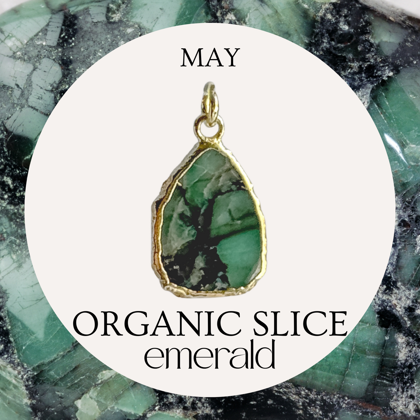 Organic Gemstone Charms - Layer It Jewelry