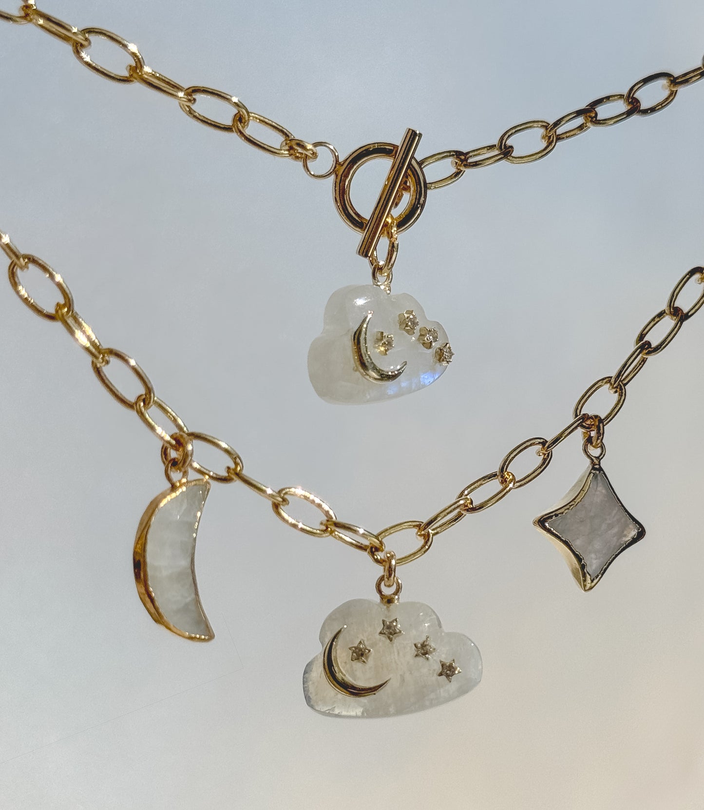 Celestial Dreams Charm Necklace - Layer It Jewelry