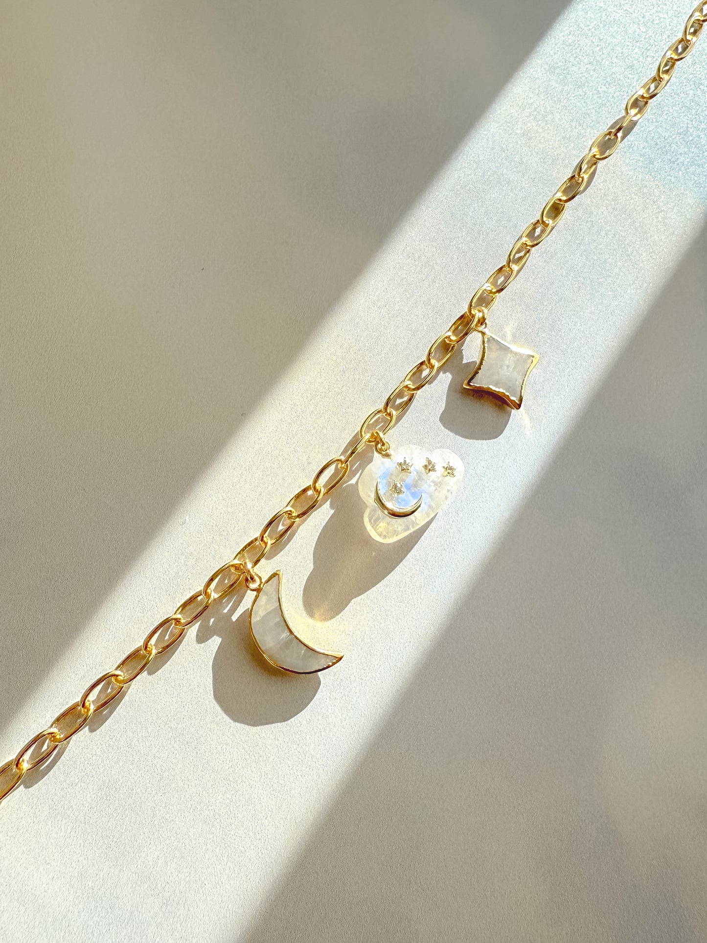 Celestial Dreams Charm Necklace - Layer It Jewelry