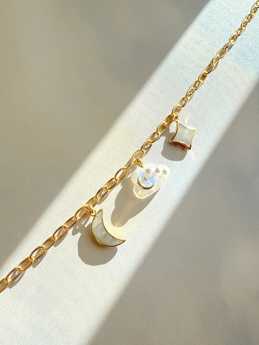 Celestial Dreams Charm Necklace