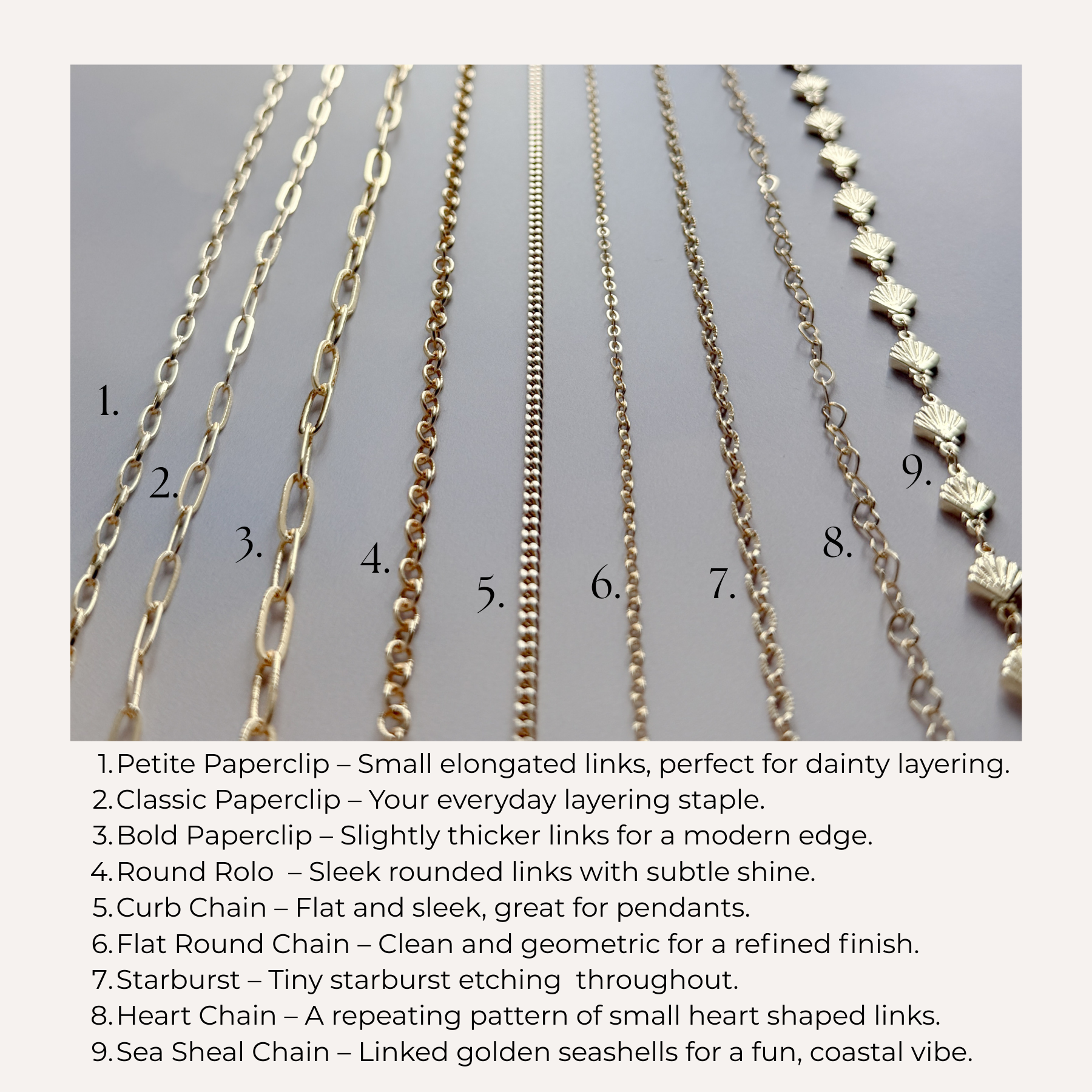 Gold Filled Heart Chain Necklace - Layer It Jewelry