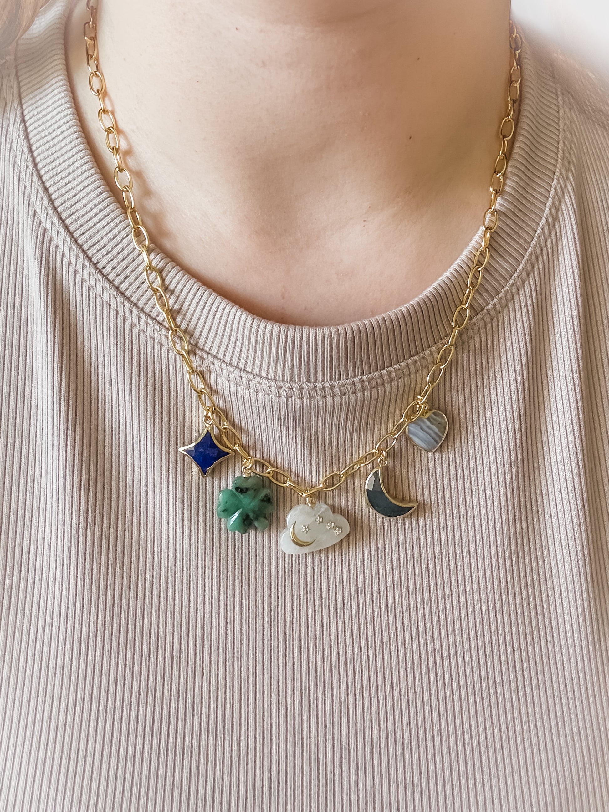 Wishcatcher Charm Necklace - Layer It Jewelry