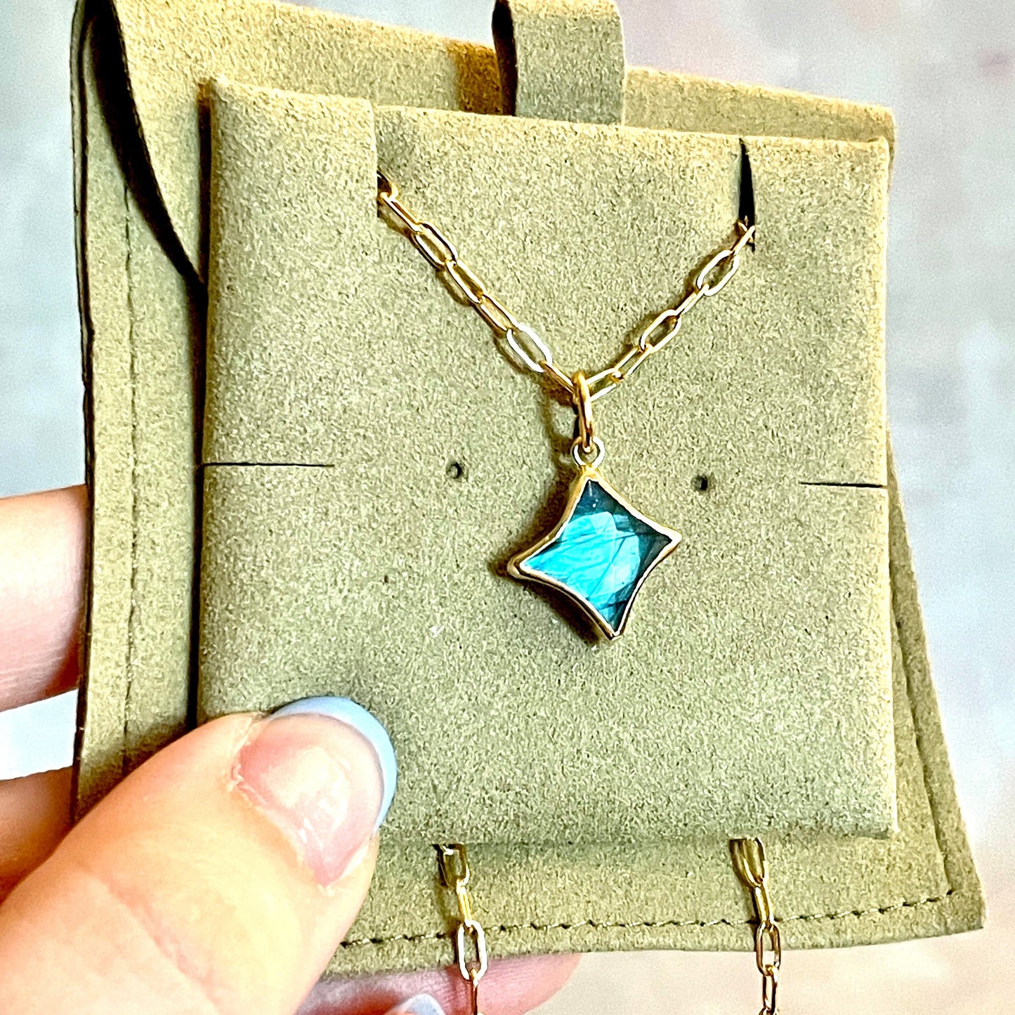 Star Gemstone Charm - Layer It Jewelry