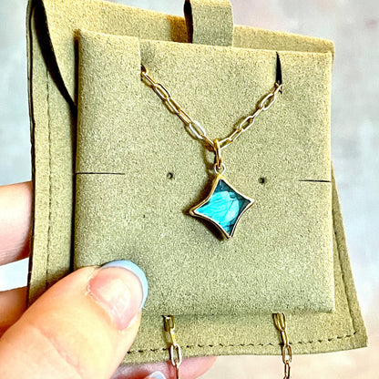 Star Gemstone Charm - Layer It Jewelry