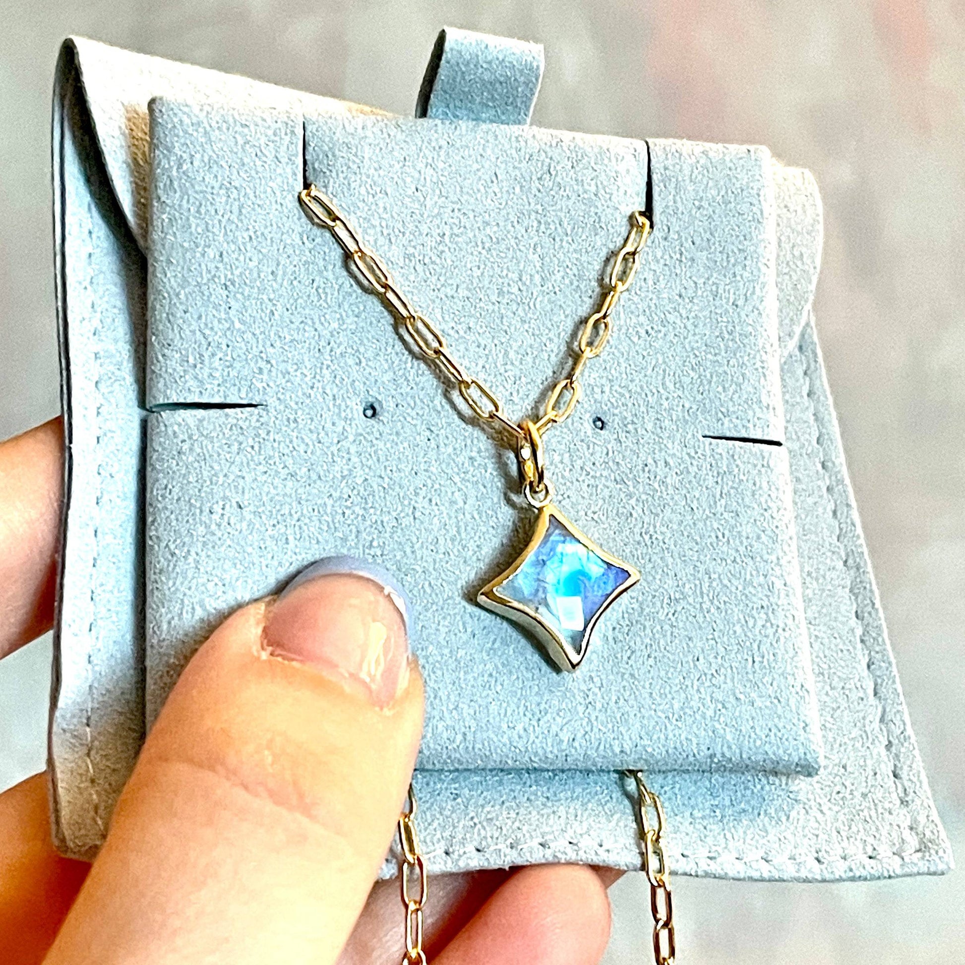 Star Gemstone Charm - Layer It Jewelry