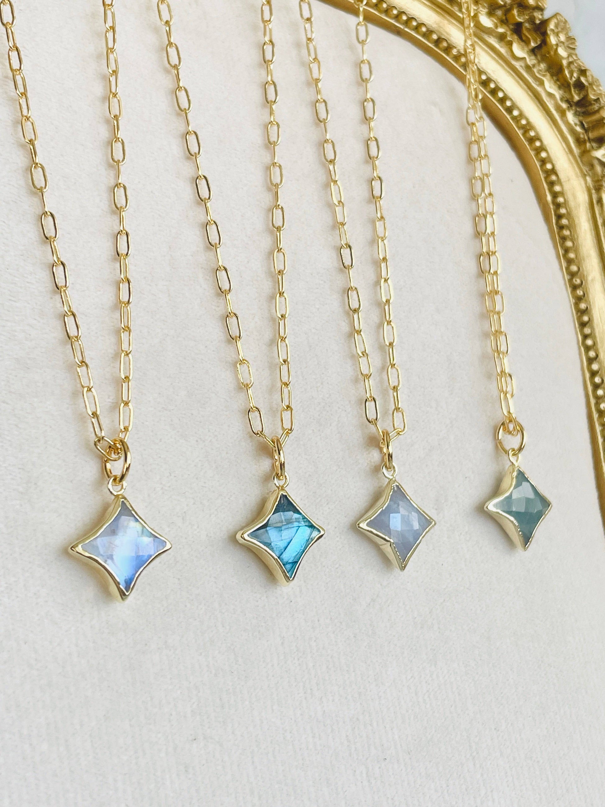 Star Gemstone Charm - Layer It Jewelry