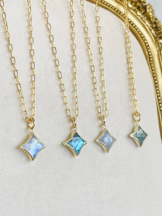 Star Gemstone Charm - Layer It Jewelry