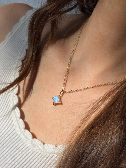 Star Gemstone Charm - Layer It Jewelry