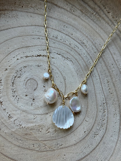 Born of the Sea Charm Necklace - Layer It Jewelry