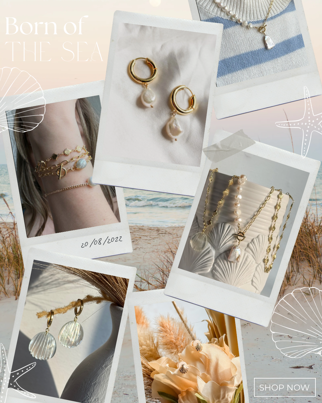 Long Pearl Necklace - Layer It Jewelry