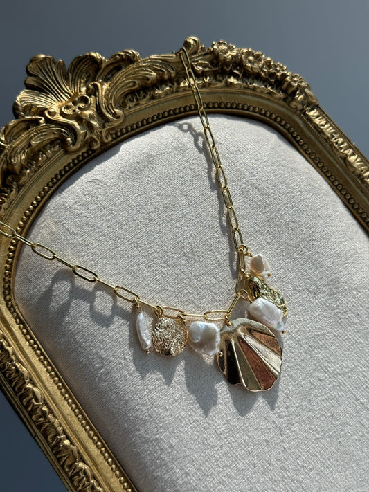 Mermaid Dreams Charm Necklace - Layer It Jewelry