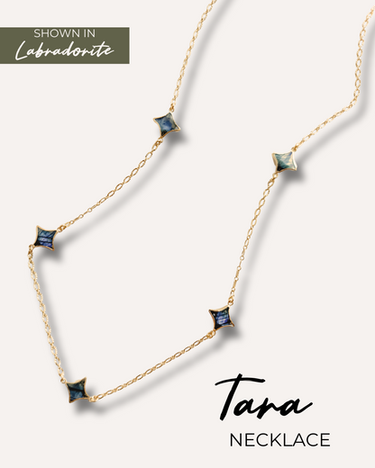 Tara – Starlight Long Necklace - Layer It Jewelry