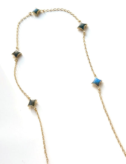 Tara – Starlight Long Necklace - Layer It Jewelry