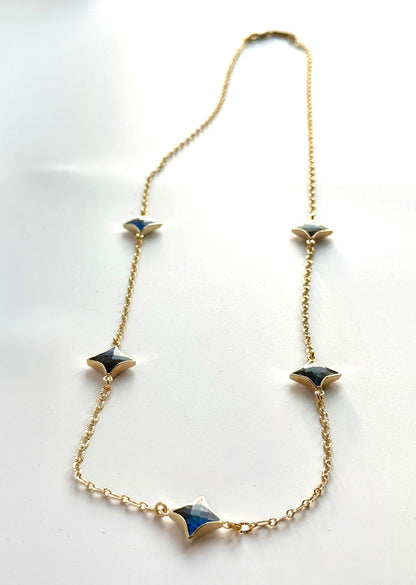 Tara – Starlight Long Necklace - Layer It Jewelry