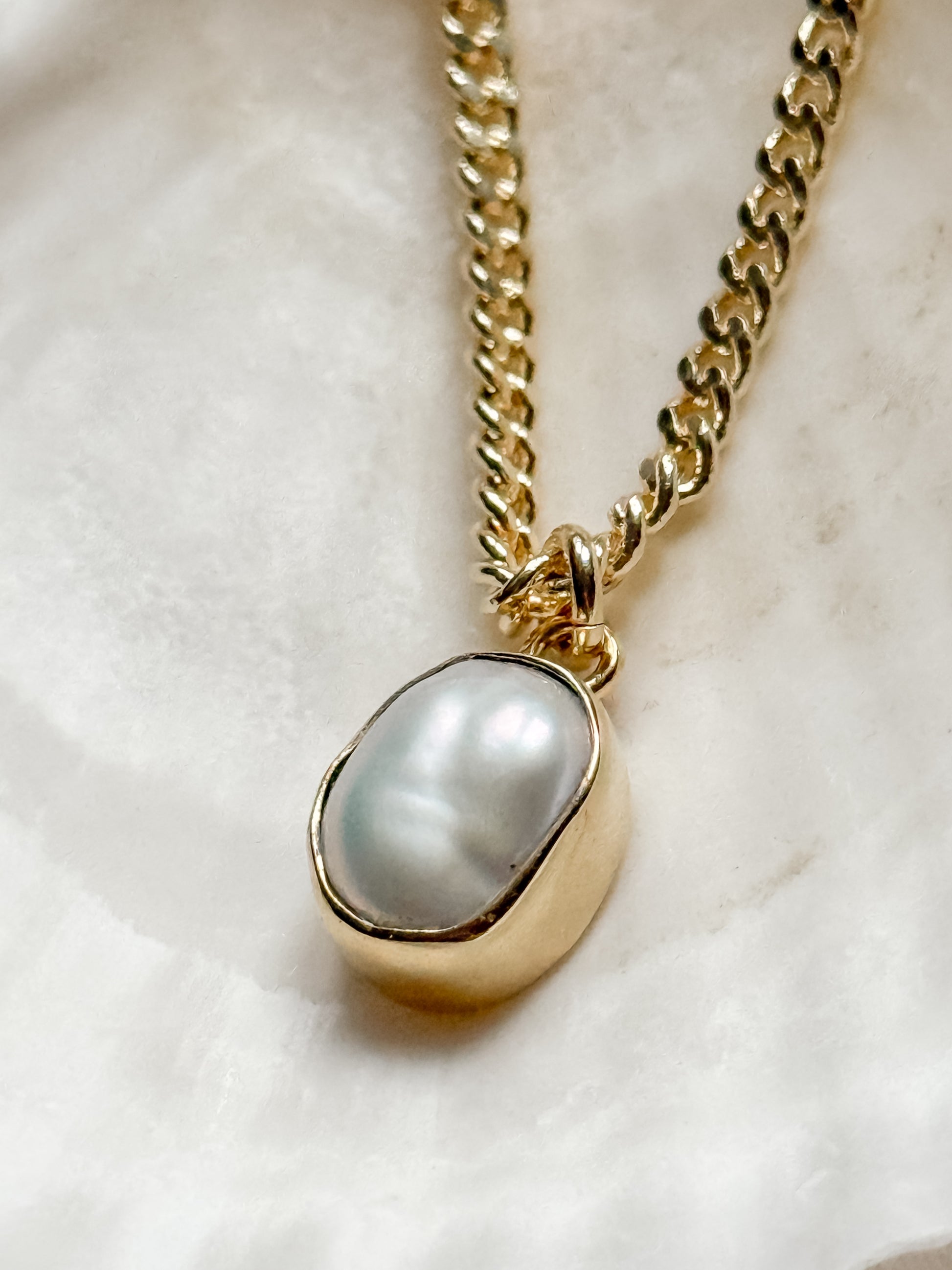 Tidepool Pearl Necklace - Layer It Jewelry
