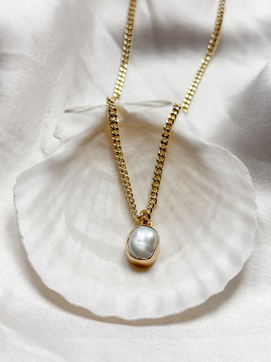 Tidepool Pearl Necklace