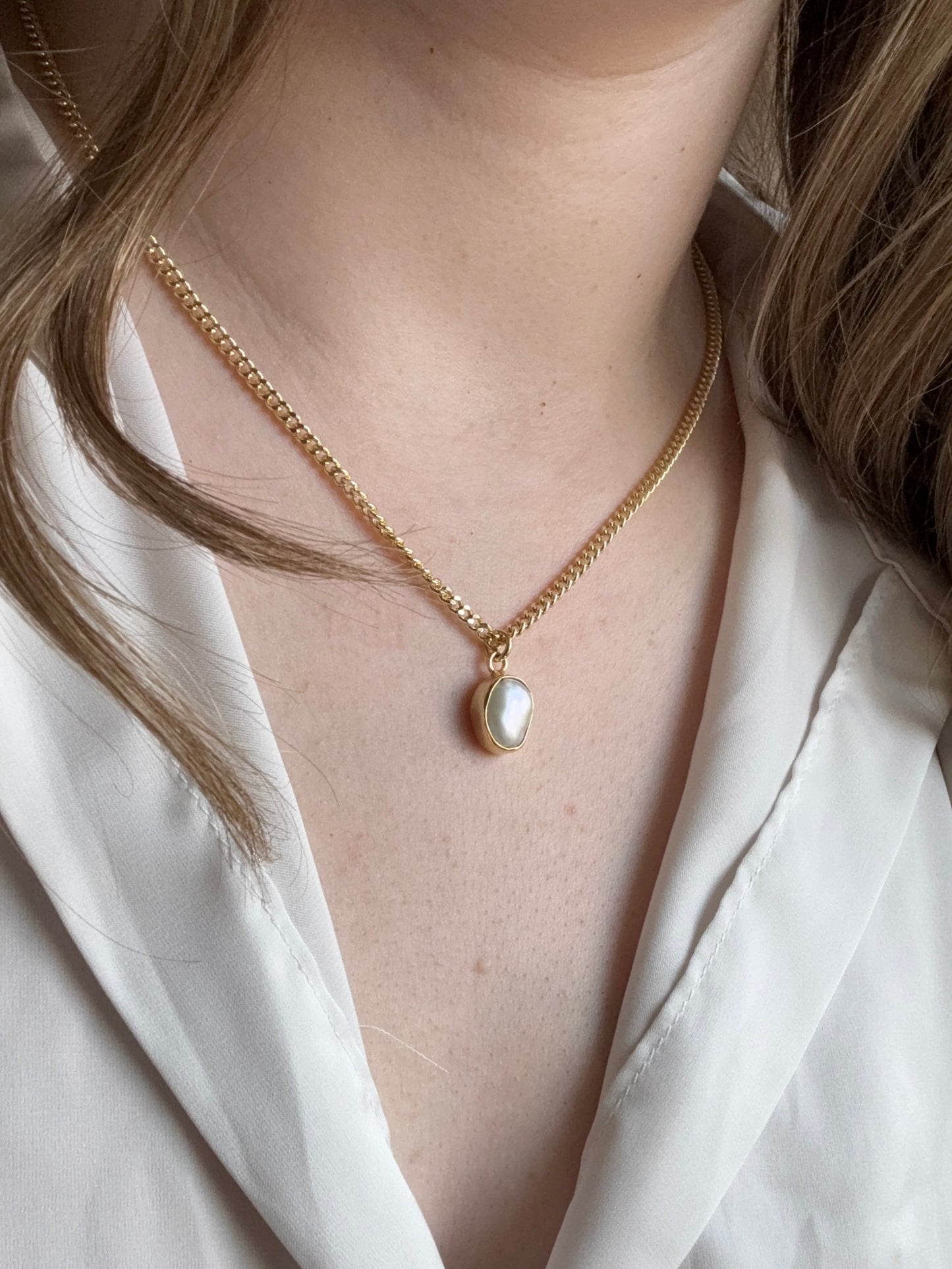 Tidepool Pearl Necklace - Layer It Jewelry
