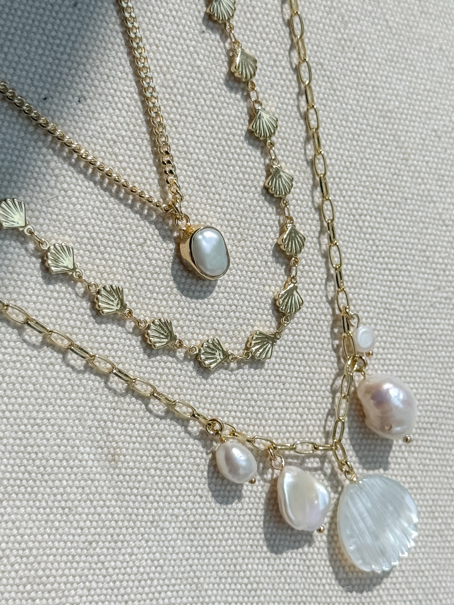 Tidepool Pearl Necklace - Layer It Jewelry