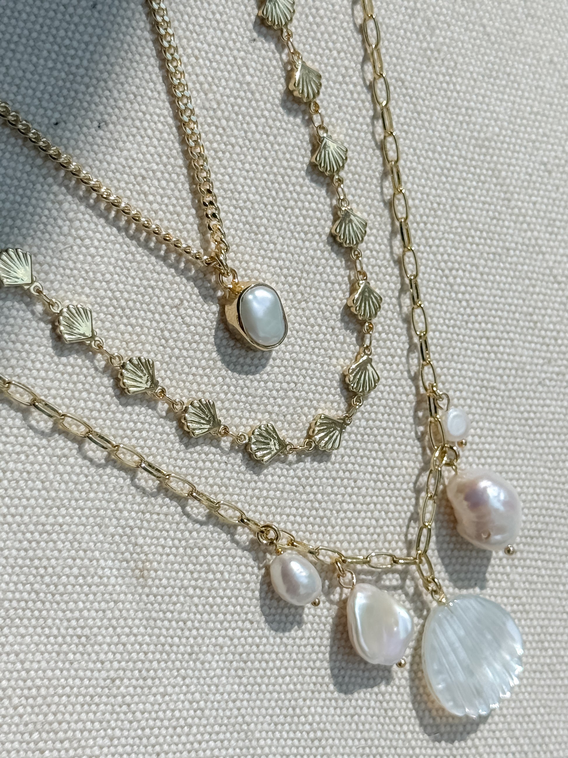 Tidepool Pearl Necklace - Layer It Jewelry