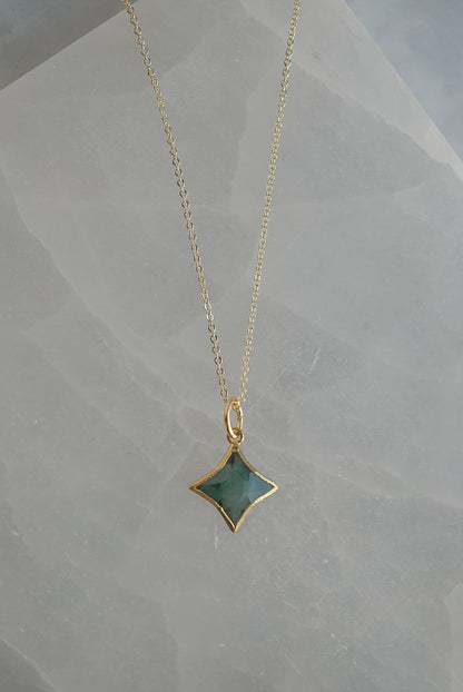 Stella Star Gemstone Necklace - Birthstones - Layer It Jewelry