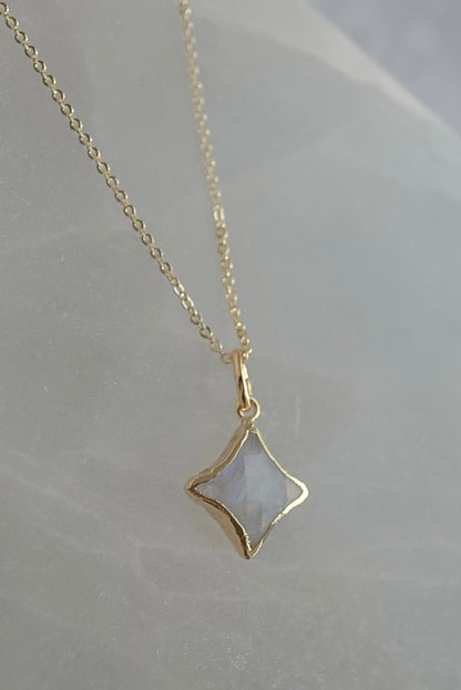 Stella Star Gemstone Necklace - Birthstones - Layer It Jewelry