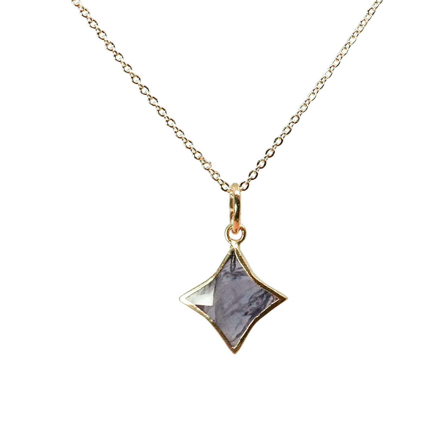 Stella Birthstone Jewelry Set – Star Necklace & Huggie Earrings | Birthstone Gift Set - Layer It Jewelry