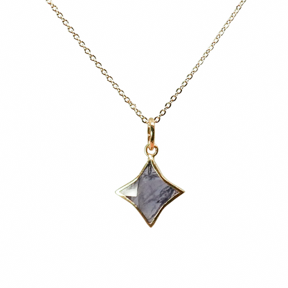 Stella Birthstone Jewelry Set – Star Necklace & Huggie Earrings | Birthstone Gift Set - Layer It Jewelry