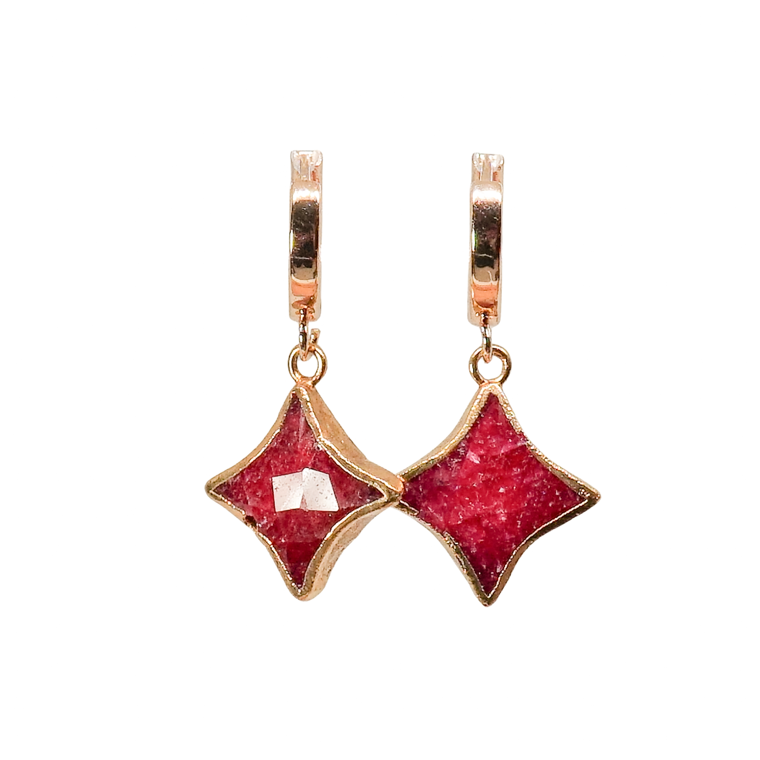 Stella Birthstone Jewelry Set – Star Necklace & Huggie Earrings | Birthstone Gift Set - Layer It Jewelry