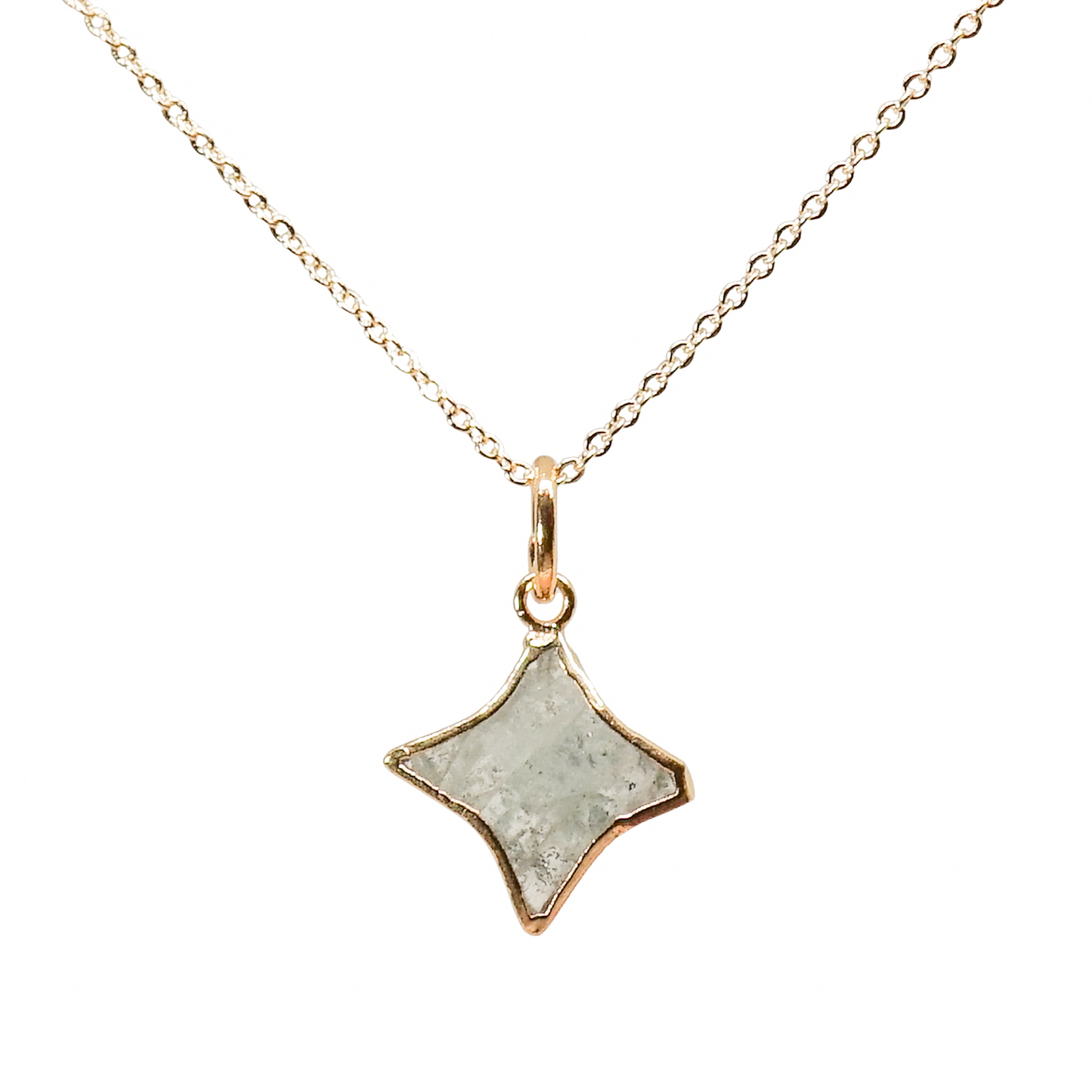Stella Birthstone Jewelry Set – Star Necklace & Huggie Earrings | Birthstone Gift Set - Layer It Jewelry