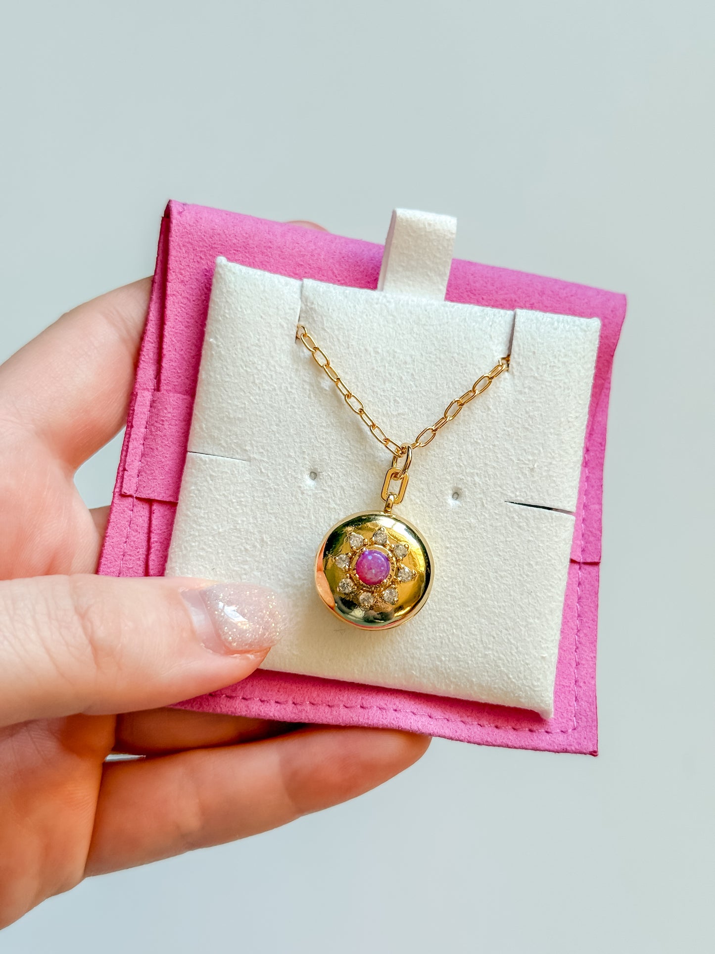 The Opal Locket - Layer It Jewelry